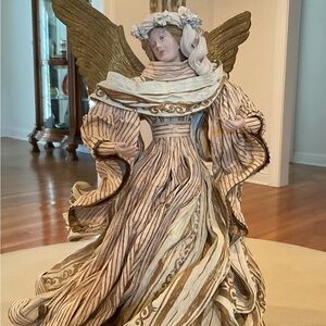 Paper Mache Christmas Angel